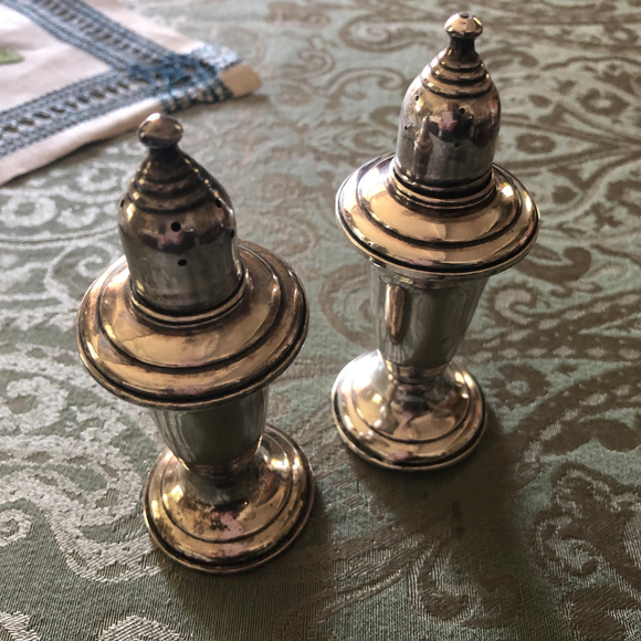 None Other - Sterling Silver Salt and Pepper Shakers